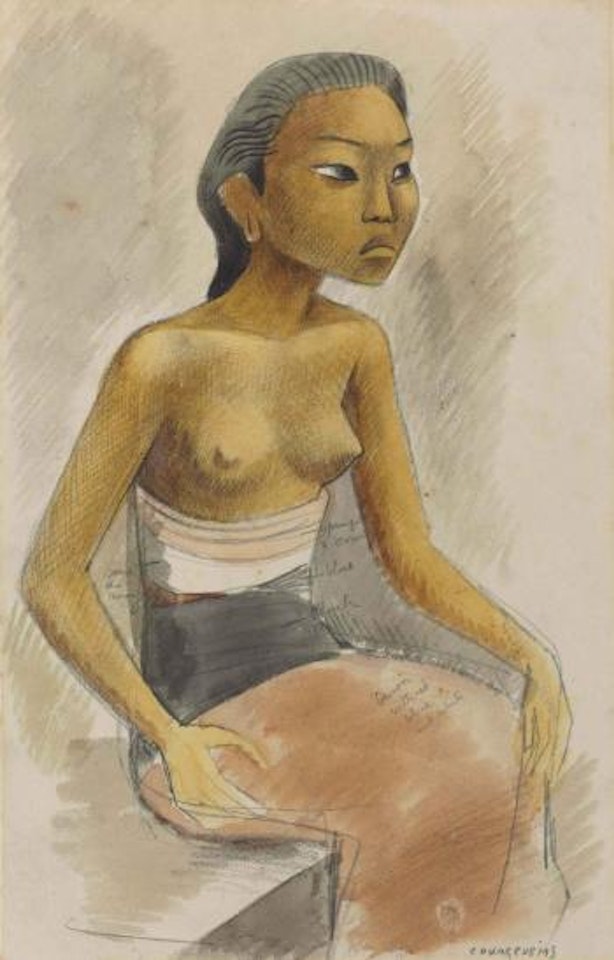 Untitled (Balinese Woman) by Miguel Covarrubias