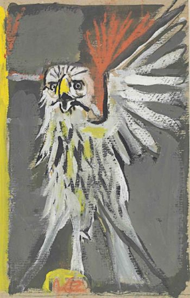 Eagle, a study for Coventry Cathedral by Graham Sutherland