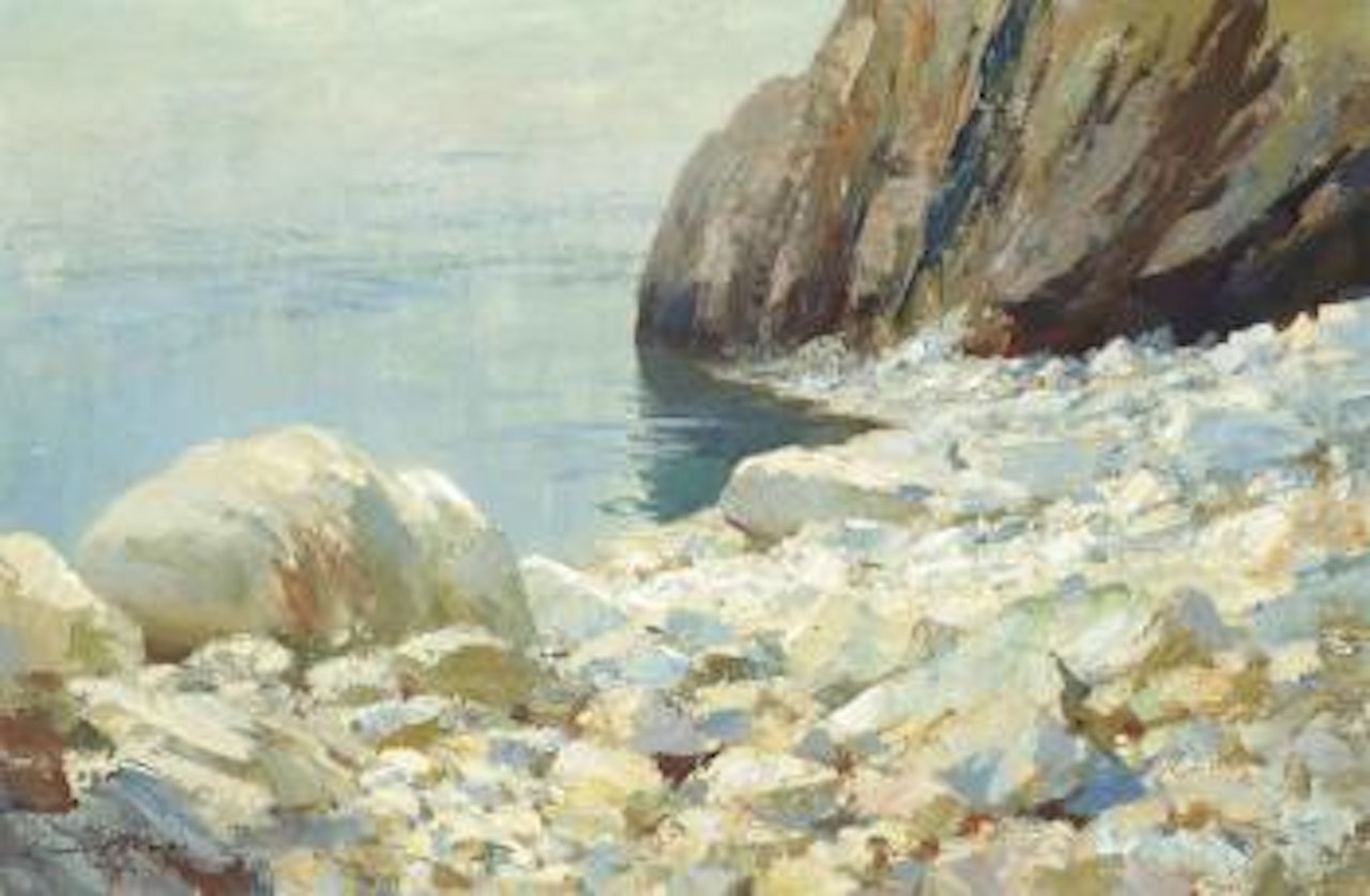 Palmarola by Edward Seago