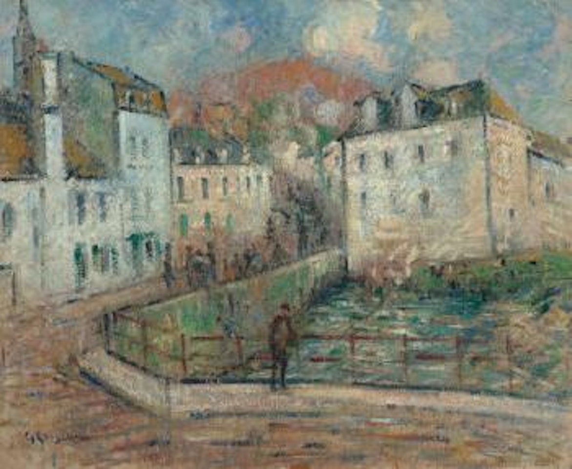 Vue de Pont Aven by Gustave Loiseau