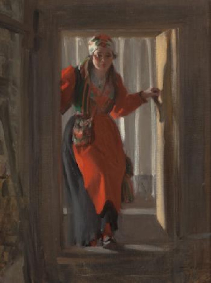 Entering the Cellar by Anders Zorn