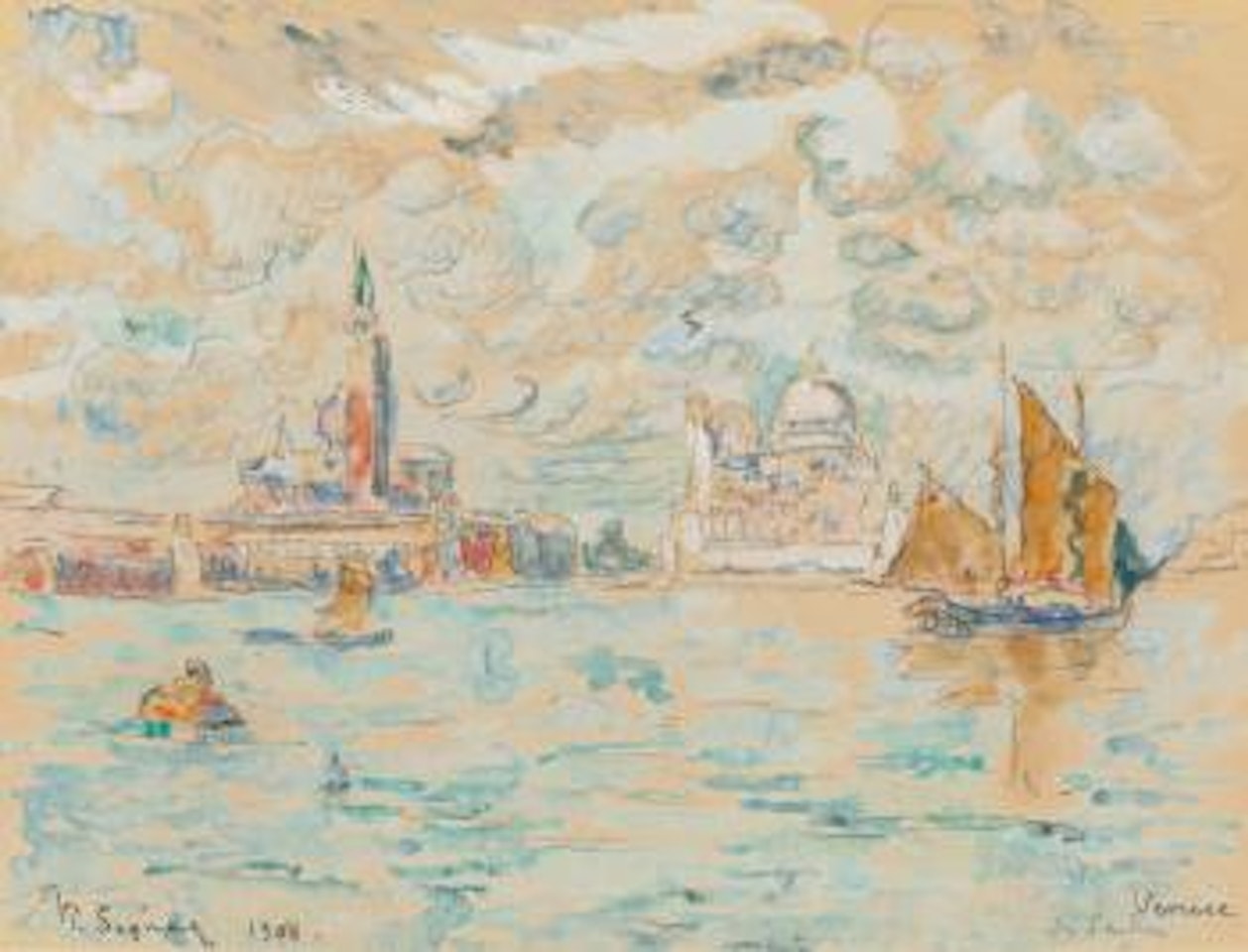 Venise by Paul Signac