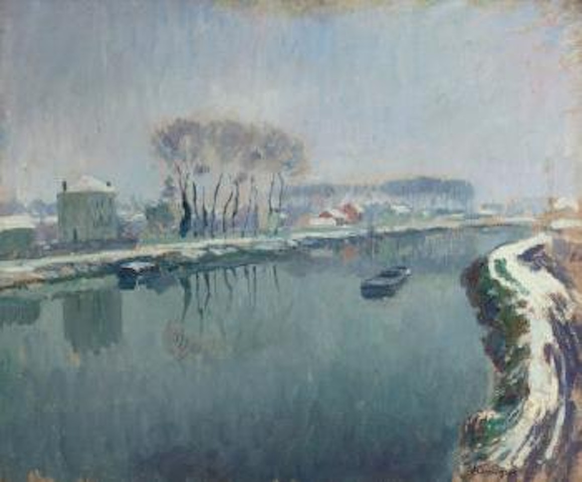 L'Hiver à Pomponne by Henri Lebasque