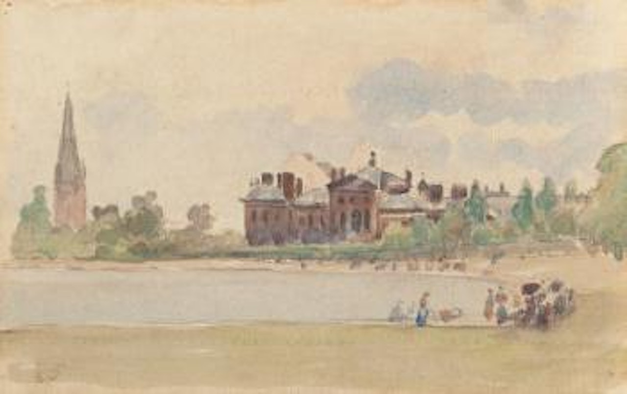 Kensington Gardens, London by Camille Pissarro