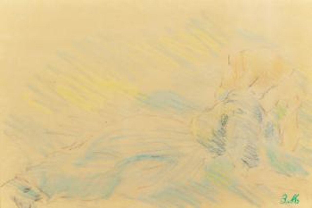 Paysanne Allongée by Berthe Morisot