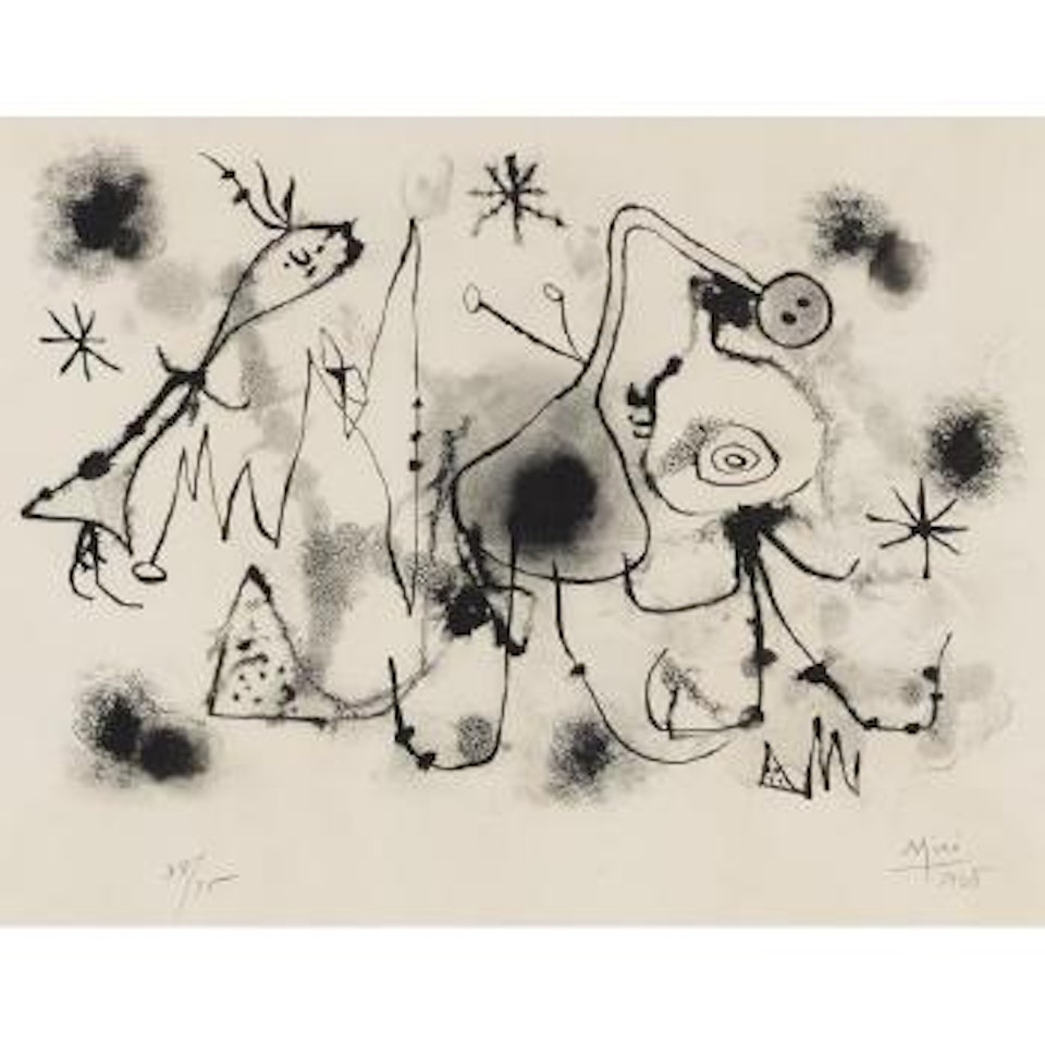 Pl. 12, from Album 13 (M. 84; C. bk. 18) by Joan Miró