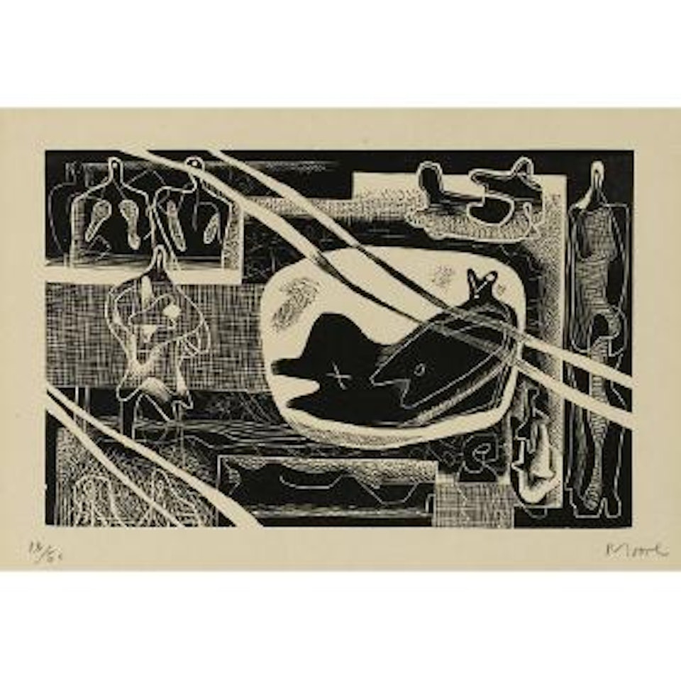 Figures Sculptures (C. 1) by Henry Moore