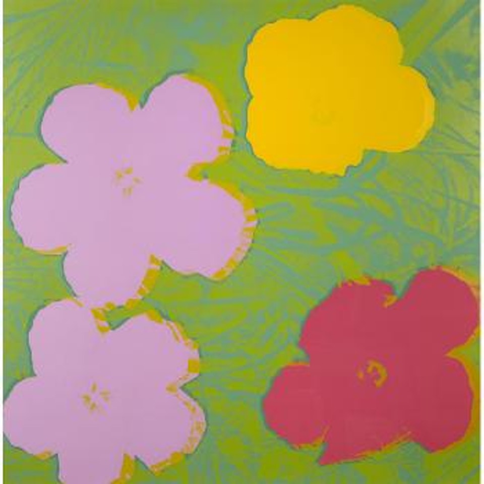 One Plate, from Flowers (F./S. II.68) by Andy Warhol