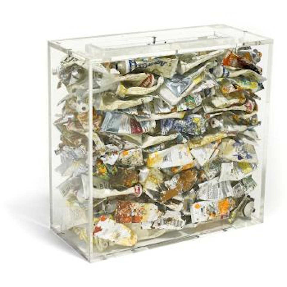 Poubelle de Tubes de peinture by Arman