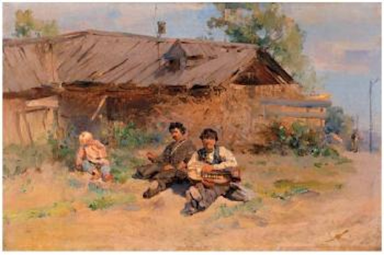 Bandura Players by Konstantin Makovsky