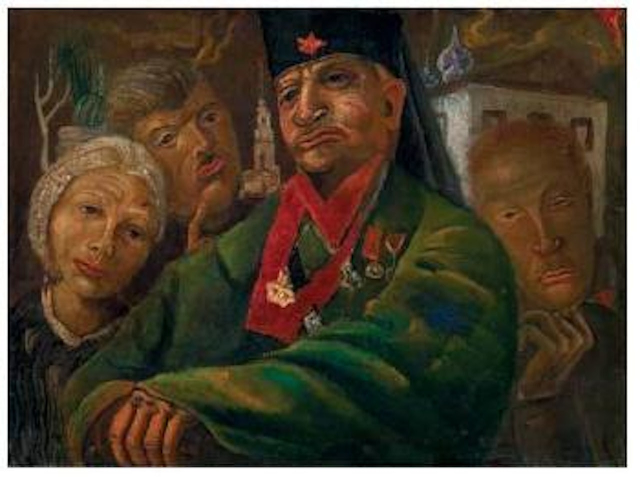 Red Army General by Boris Grigoriev