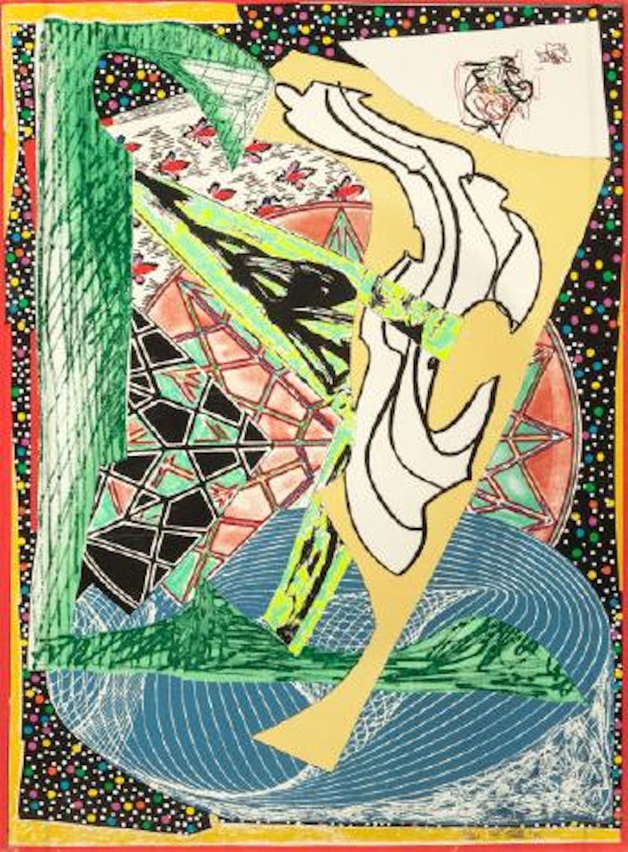 Jonah Historically Regarded (from Moby Dick Engravings) by Frank Stella