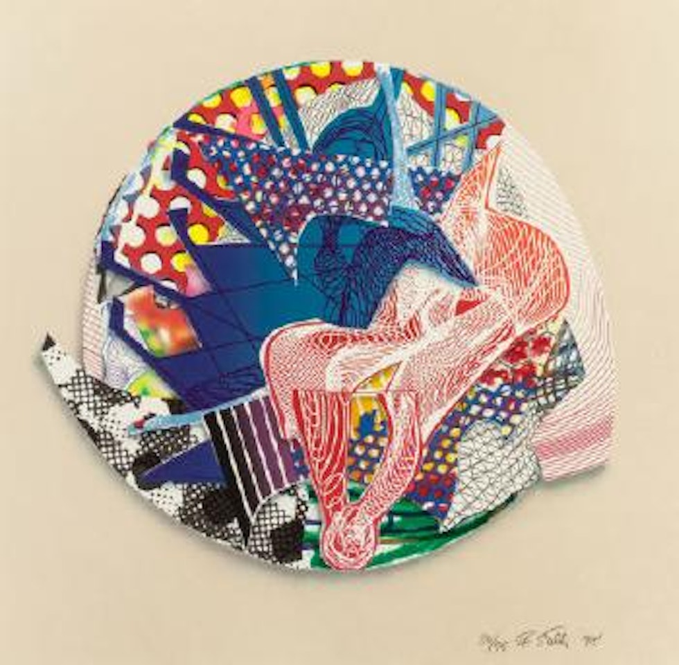 Roncador and Roncador and Eusapia (both from Imaginary Places III) by Frank Stella