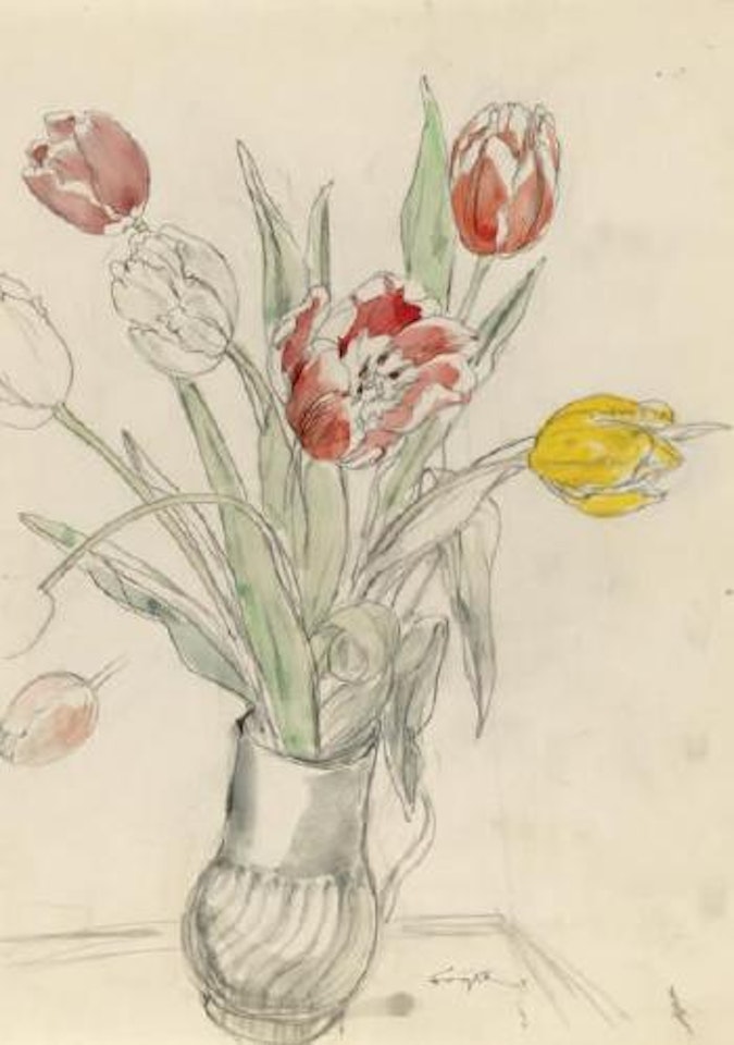 Tulipes by Leonard Tsuguharu Foujita