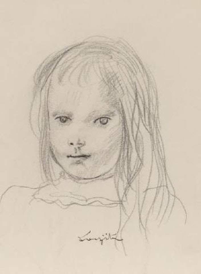 Fillette by Leonard Tsuguharu Foujita