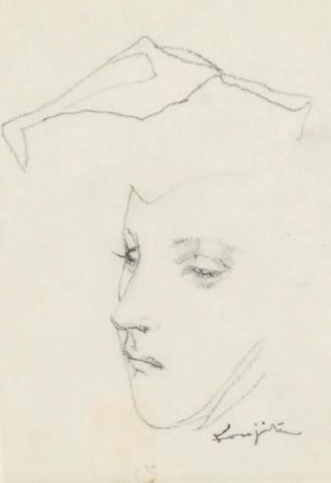 Visage by Leonard Tsuguharu Foujita