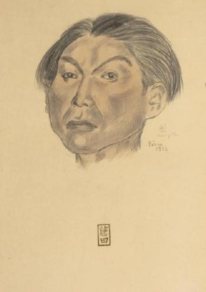 Portrait d'homme by Leonard Tsuguharu Foujita