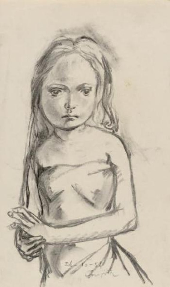 La moue by Leonard Tsuguharu Foujita