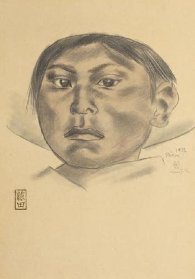 Portrait d'enfant by Leonard Tsuguharu Foujita