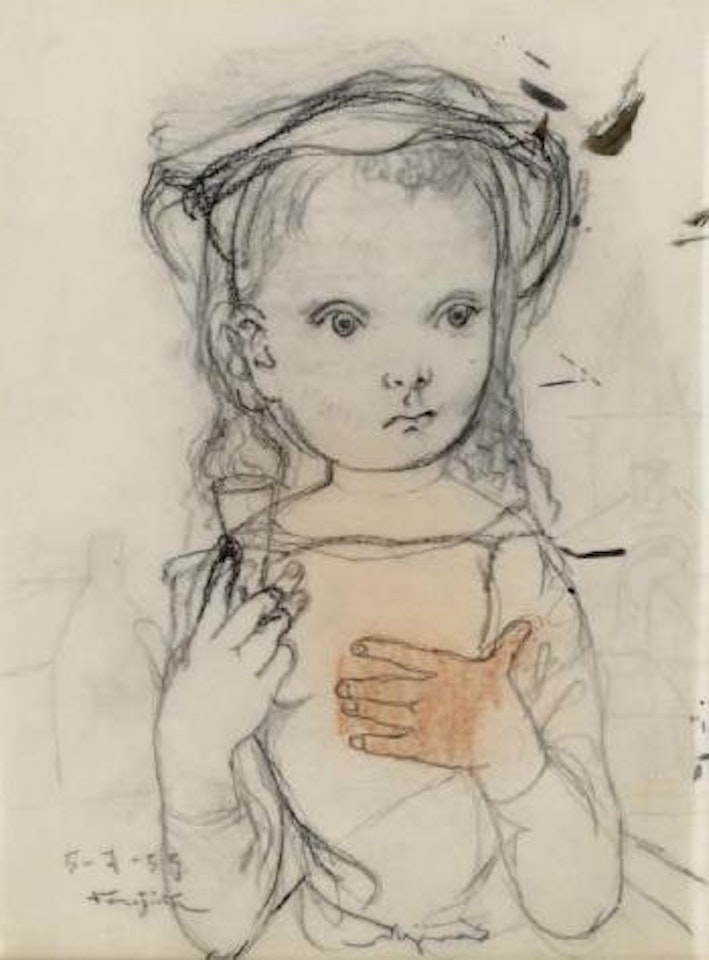 Fillette by Leonard Tsuguharu Foujita