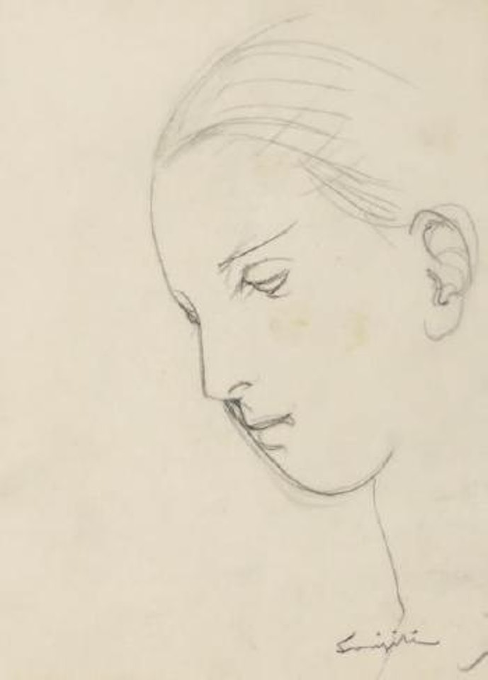 Visage épuré by Leonard Tsuguharu Foujita