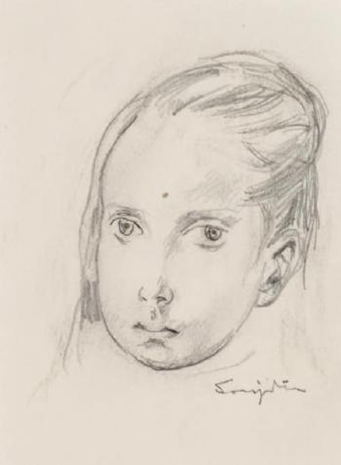 Visage by Leonard Tsuguharu Foujita