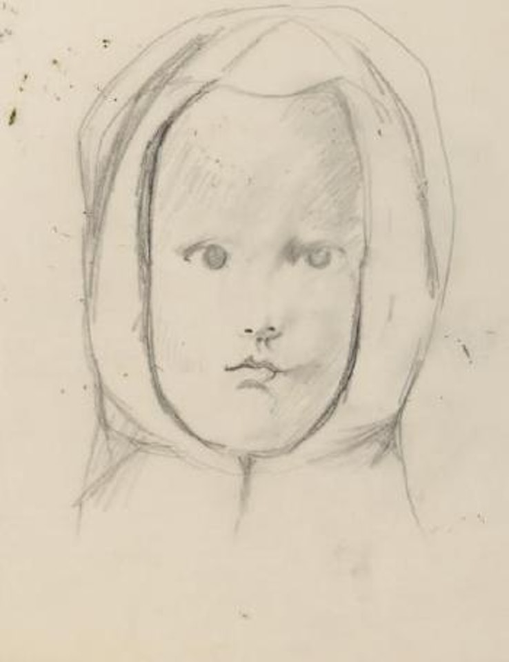 Enfant à la capuche by Leonard Tsuguharu Foujita