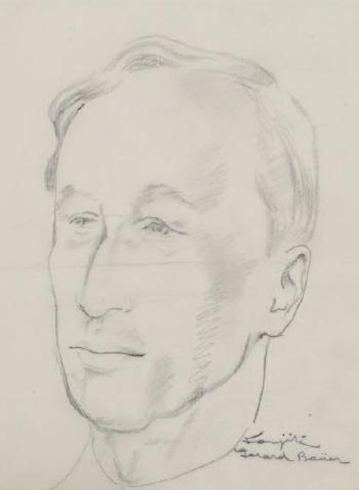 Gerard Bauer by Leonard Tsuguharu Foujita