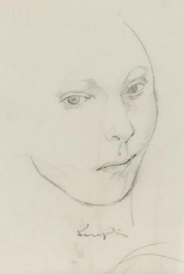 Visage by Leonard Tsuguharu Foujita