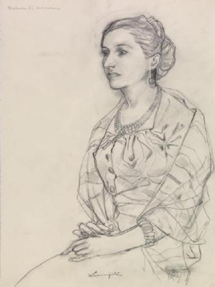 Duchesse al Merrara by Leonard Tsuguharu Foujita