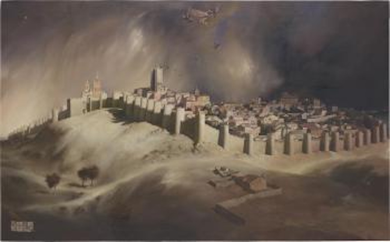 Vista de Ávila by Claudio Bravo