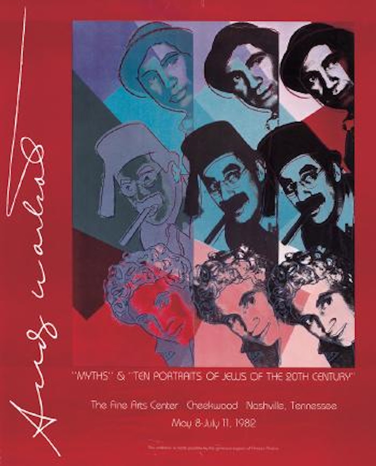 The Jews/The Miths, Marx Brothers by Andy Warhol