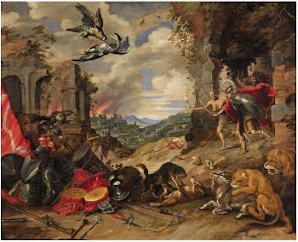 Allegorie Des Krieges by Jan Brueghel the Younger