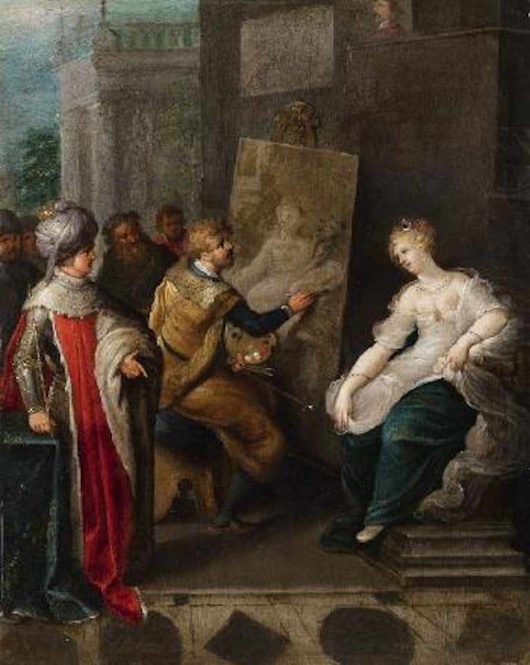 Apelles Und Pancaspe by Frans Francken II
