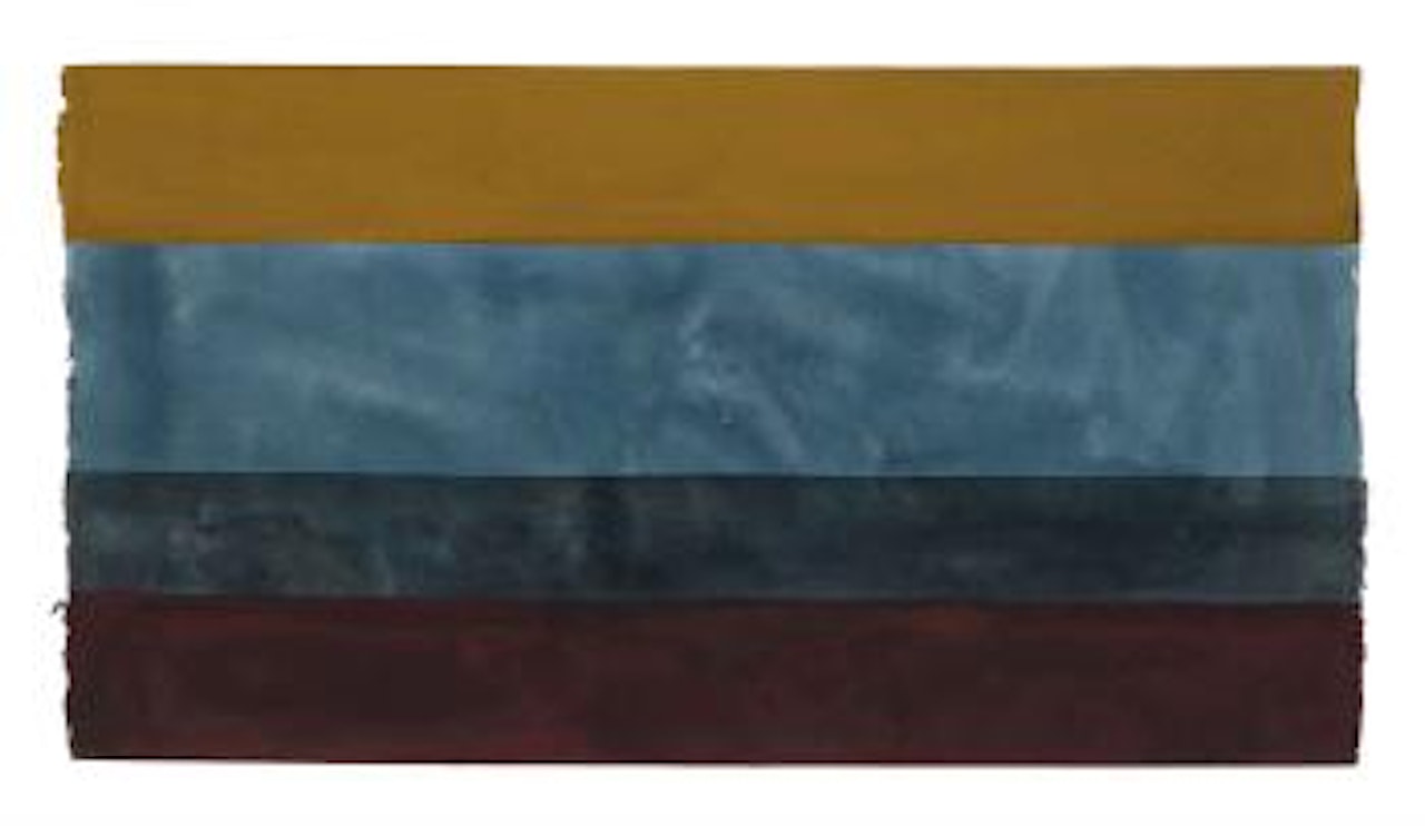 Horizontal Bands of Color by Sol LeWitt