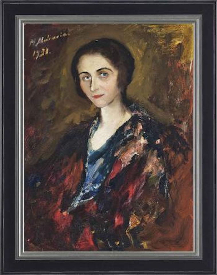 Portrait of a lady by Filip Malyavin