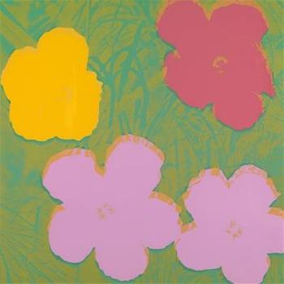 Flowers by Andy Warhol