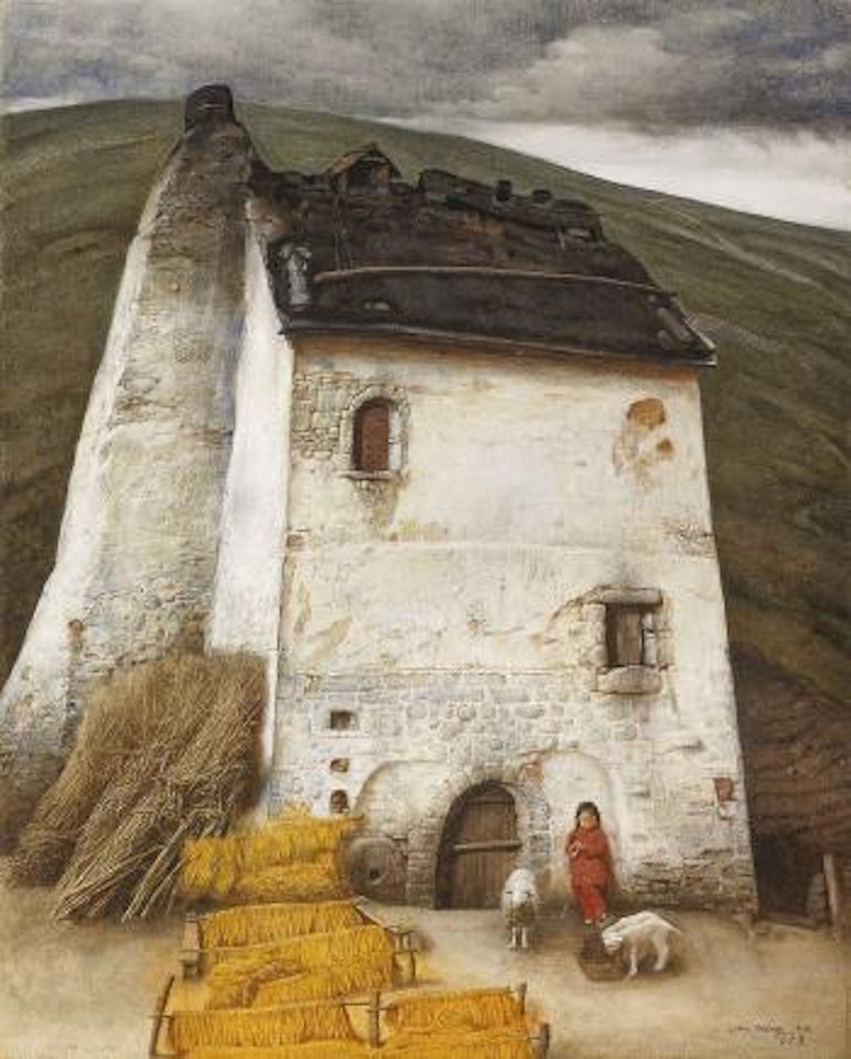 Tobacco Curing House by Wang Yidong