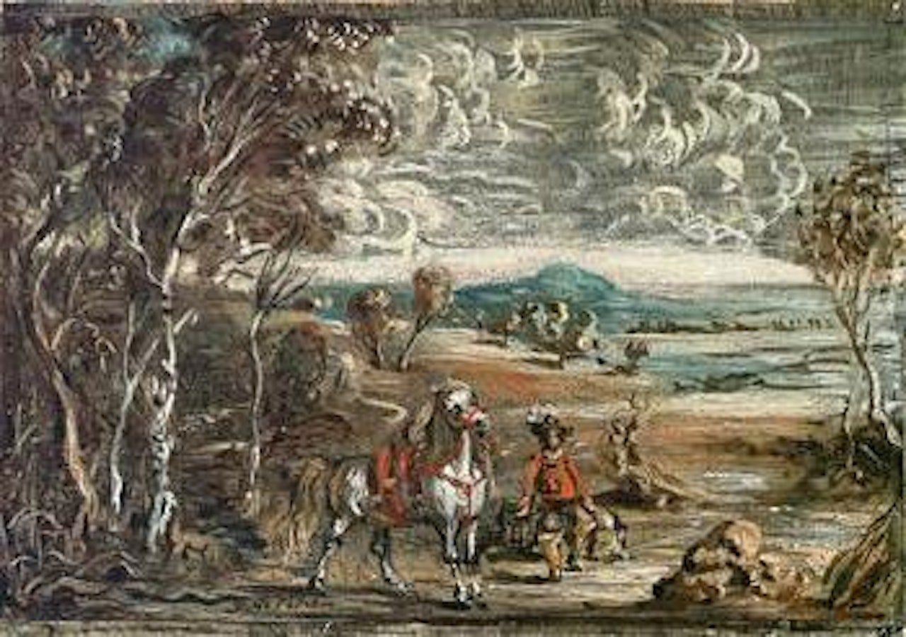 Cavaliere e cavallo by Giorgio de Chirico