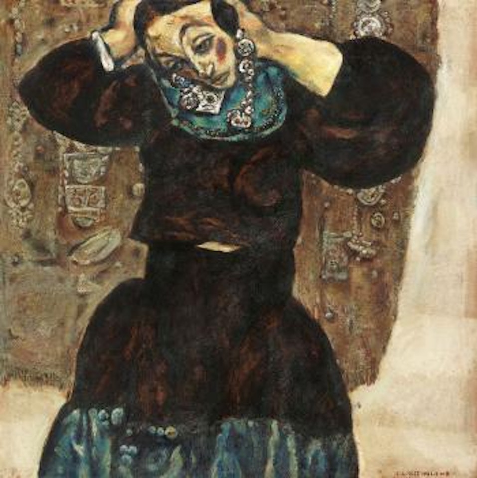 Woman Dressing Up by Cheng Conglin