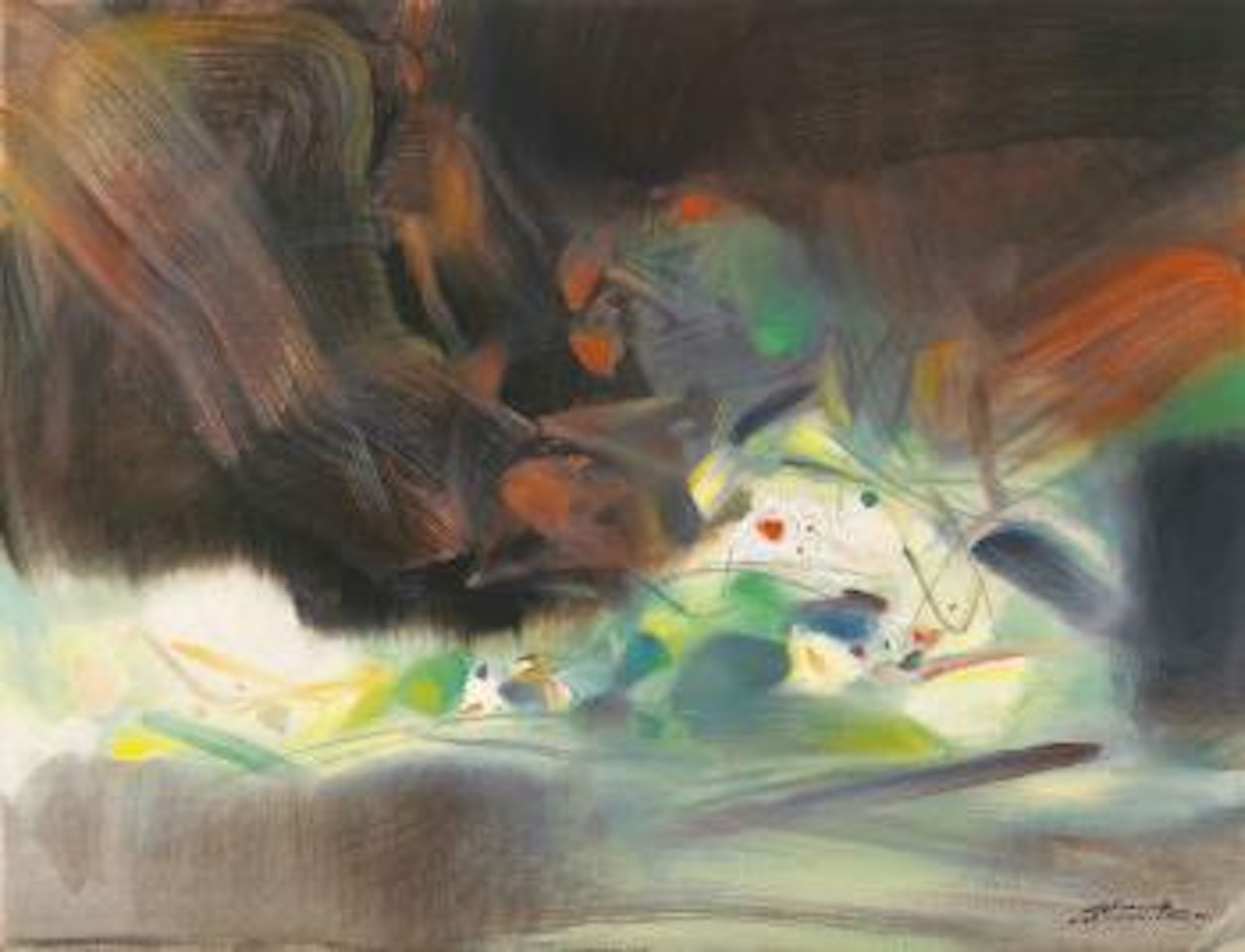 Un autre horizon by Chu Teh-Chun