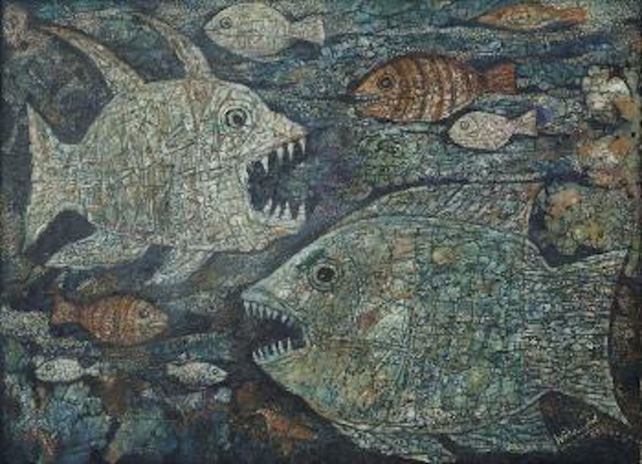 Ikan Laut (Sea Fishes) by Haji Widayat