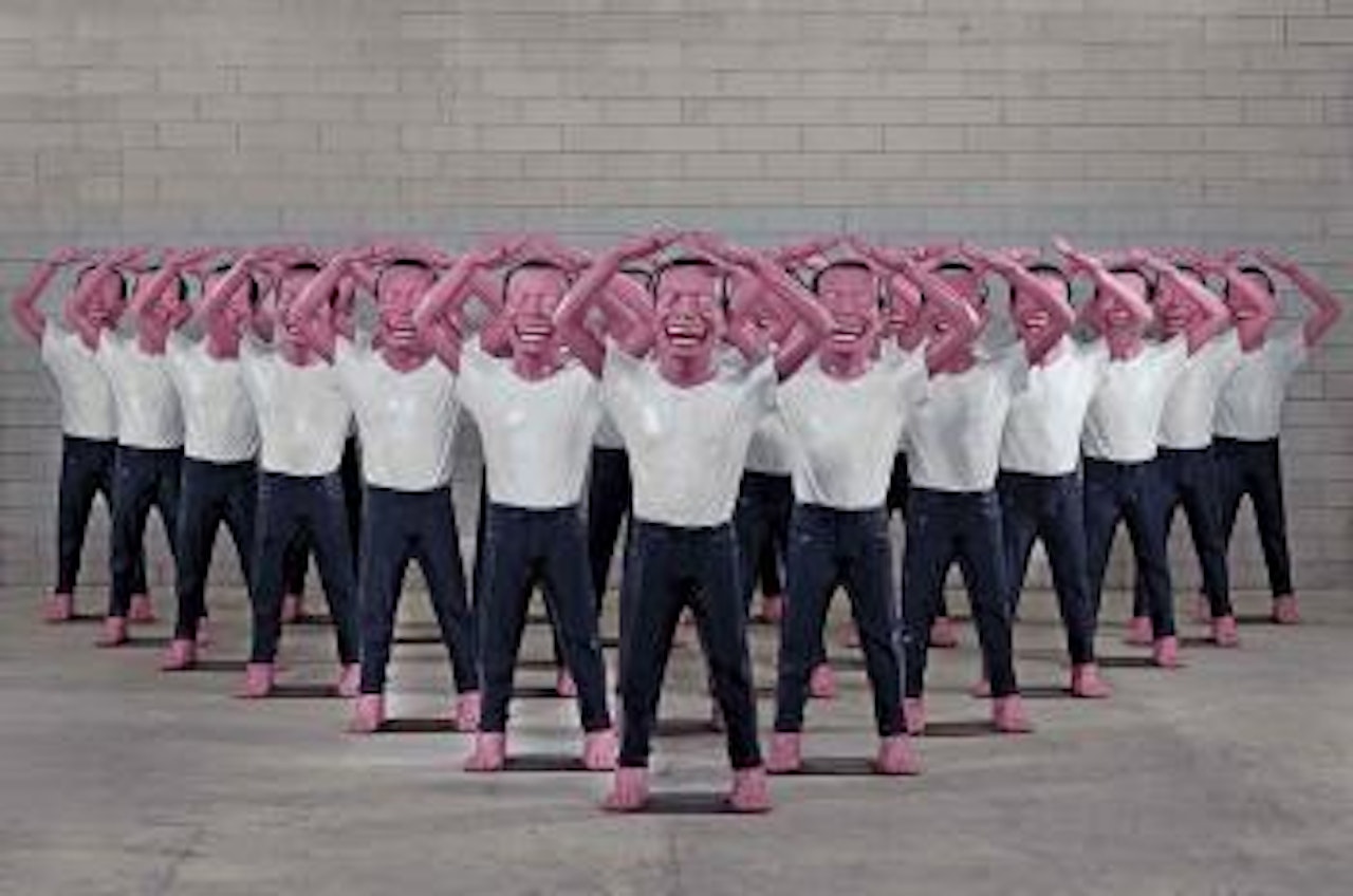 Contemporary Terracotta Warriors 5 by Yue Minjun