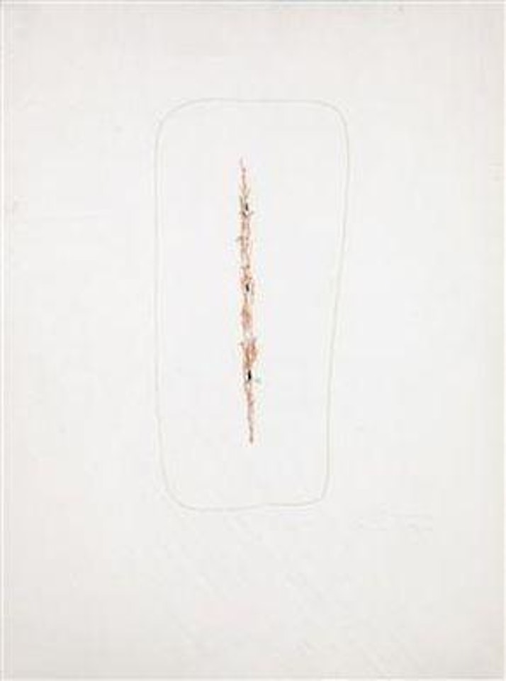 Concetto spaziale by Lucio Fontana