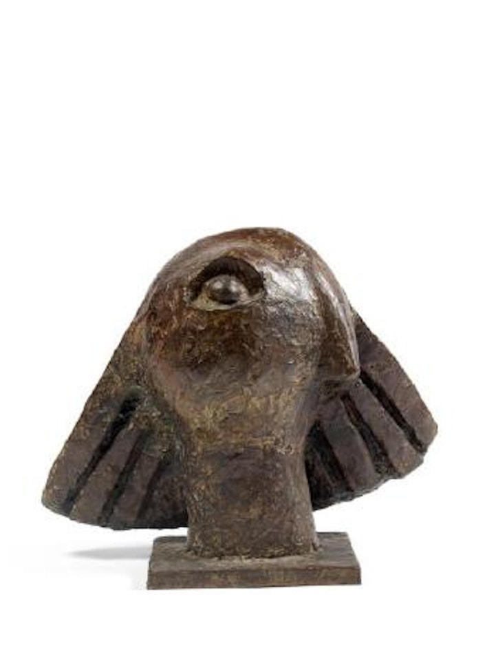 Buste de femme (Cyclope) by Karel Appel