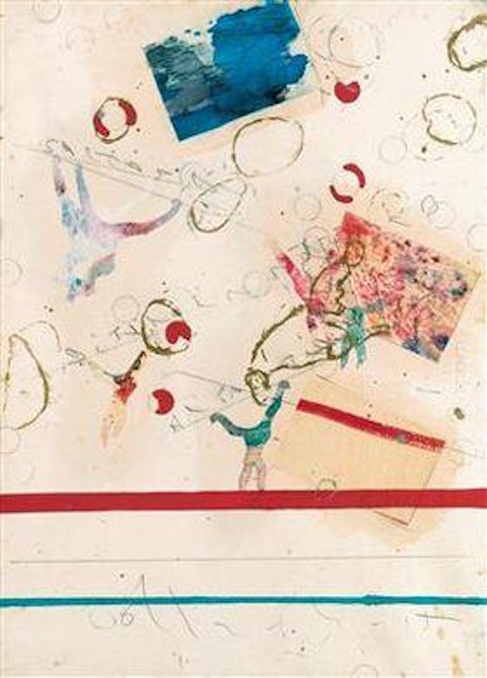 Untitled (Saltando di palo in frasca al Pantheon) by Alighiero Boetti