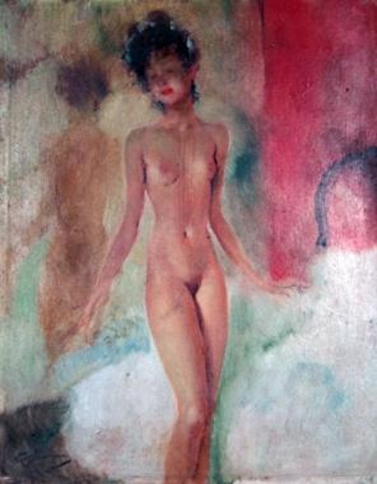 Dans la loge rouge by Jean Gabriel Domergue