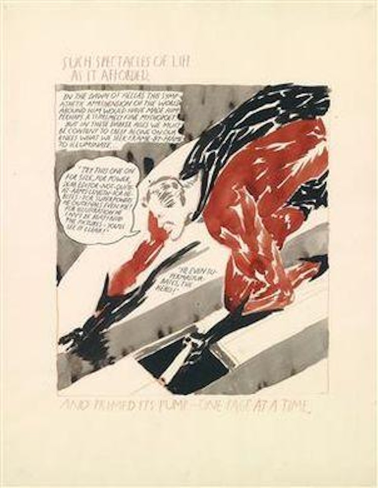 Such spectacles of life as it afforded by Raymond Pettibon