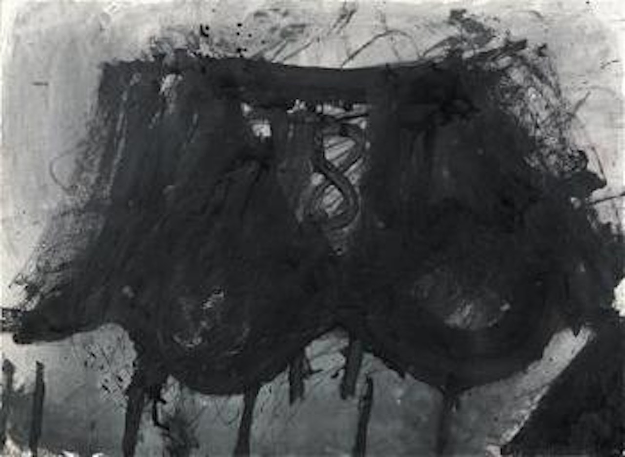 Composition n. 8 by Antoni Tapies