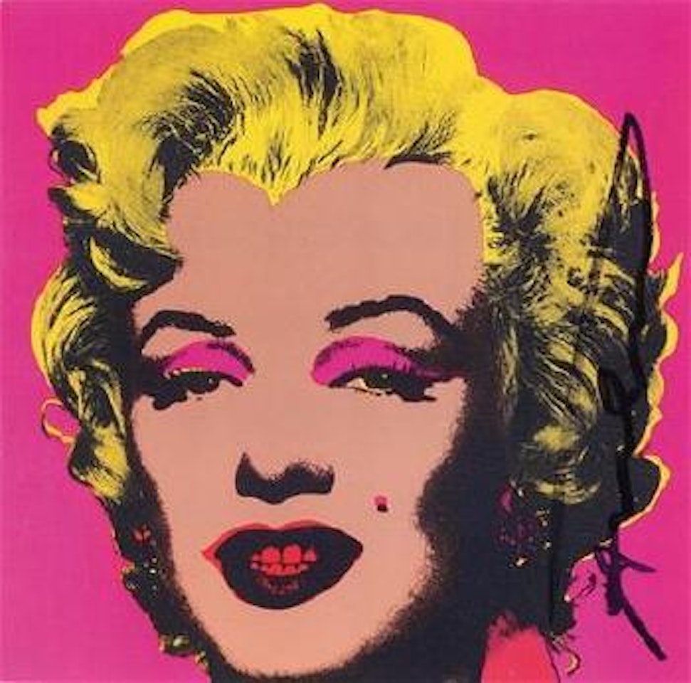Marilyn Invitation Card by Andy Warhol